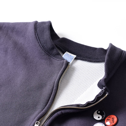 Faded Zip Vest