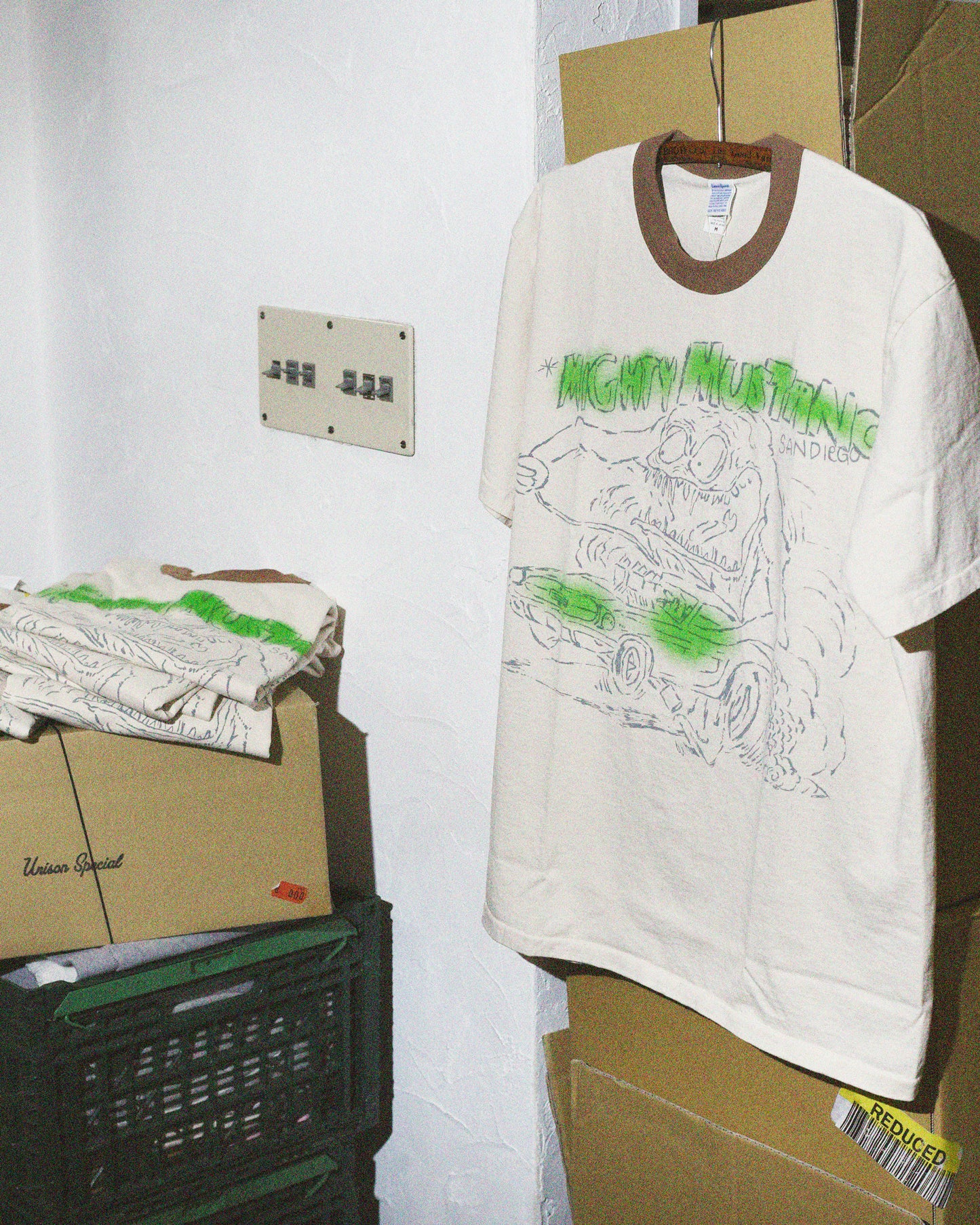 S/S NICKY RINGER TEE（New lowbrow)