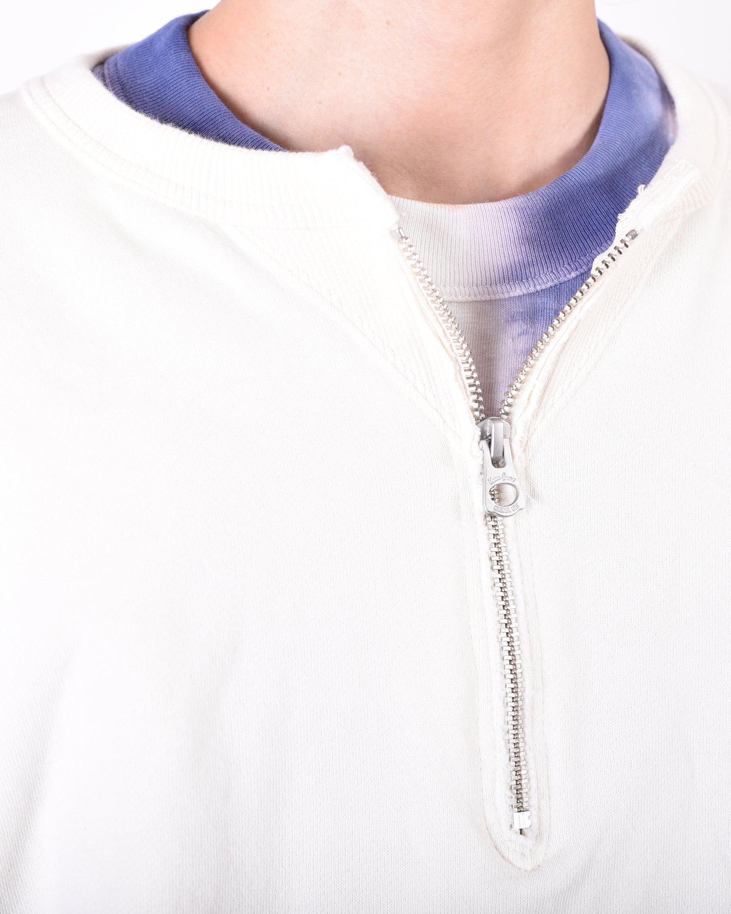 LW Half Zip Chop Sleeve