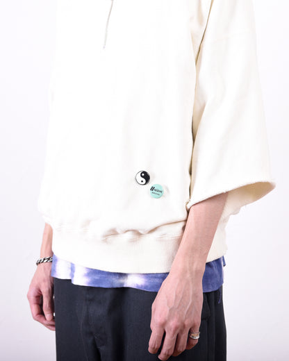 LW Half Zip Chop Sleeve