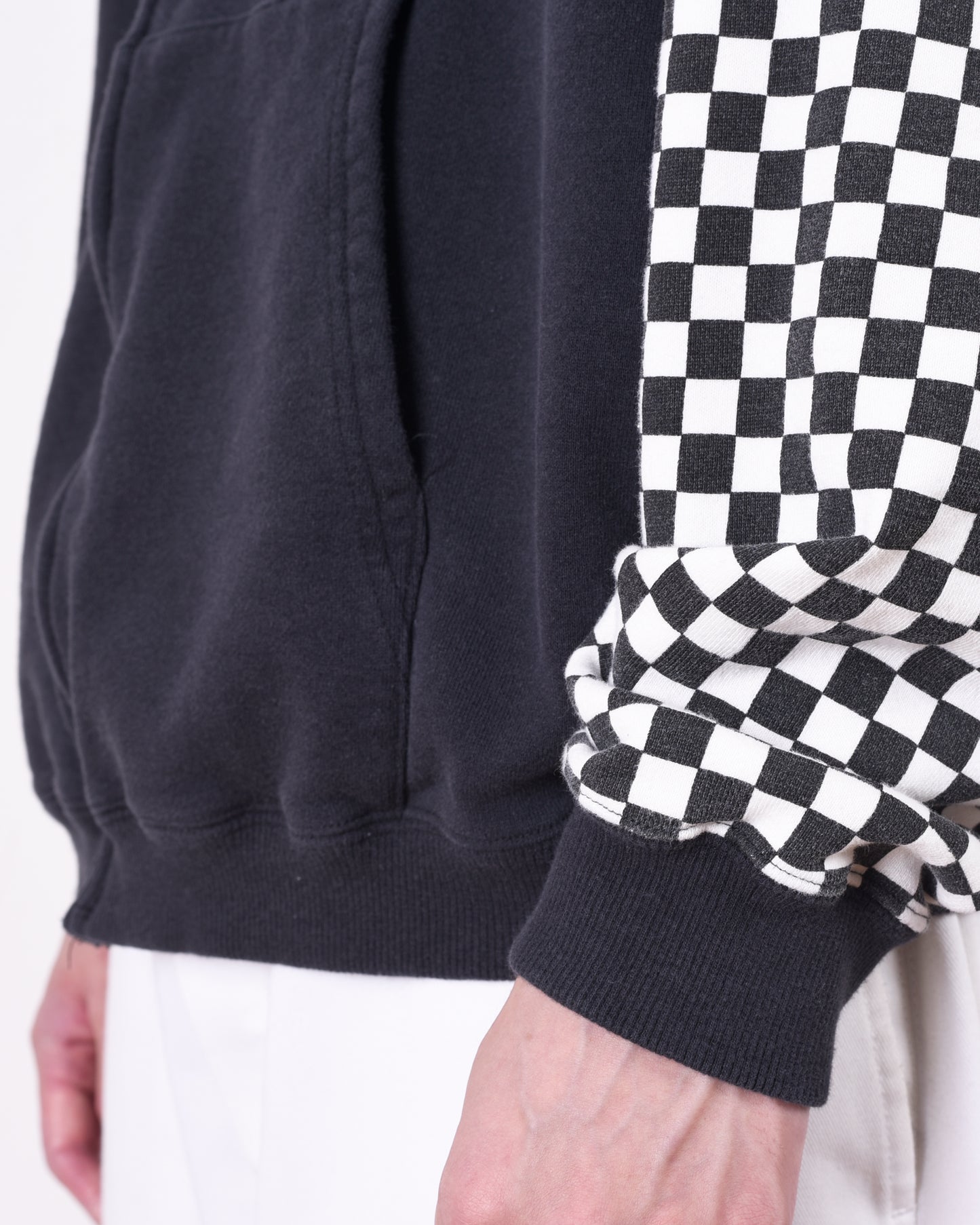 LW Checkered flag Zip parka