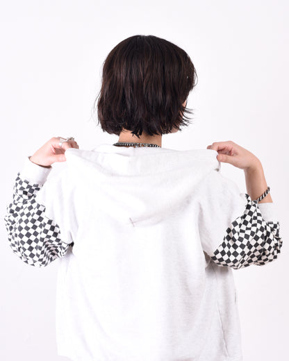 LW Checkered flag Zip parka