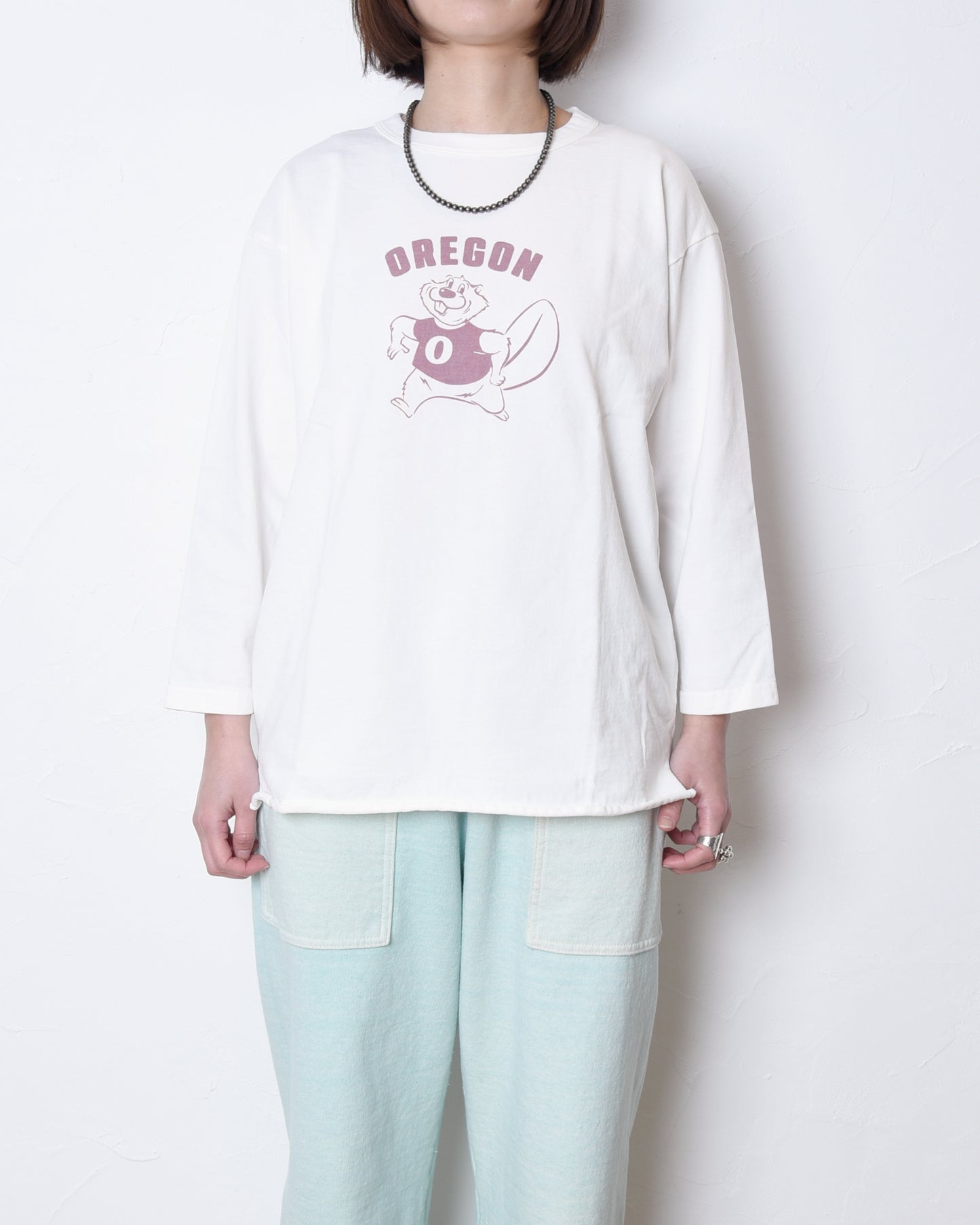 WELL JERSEY  BB TEE(Beaver)