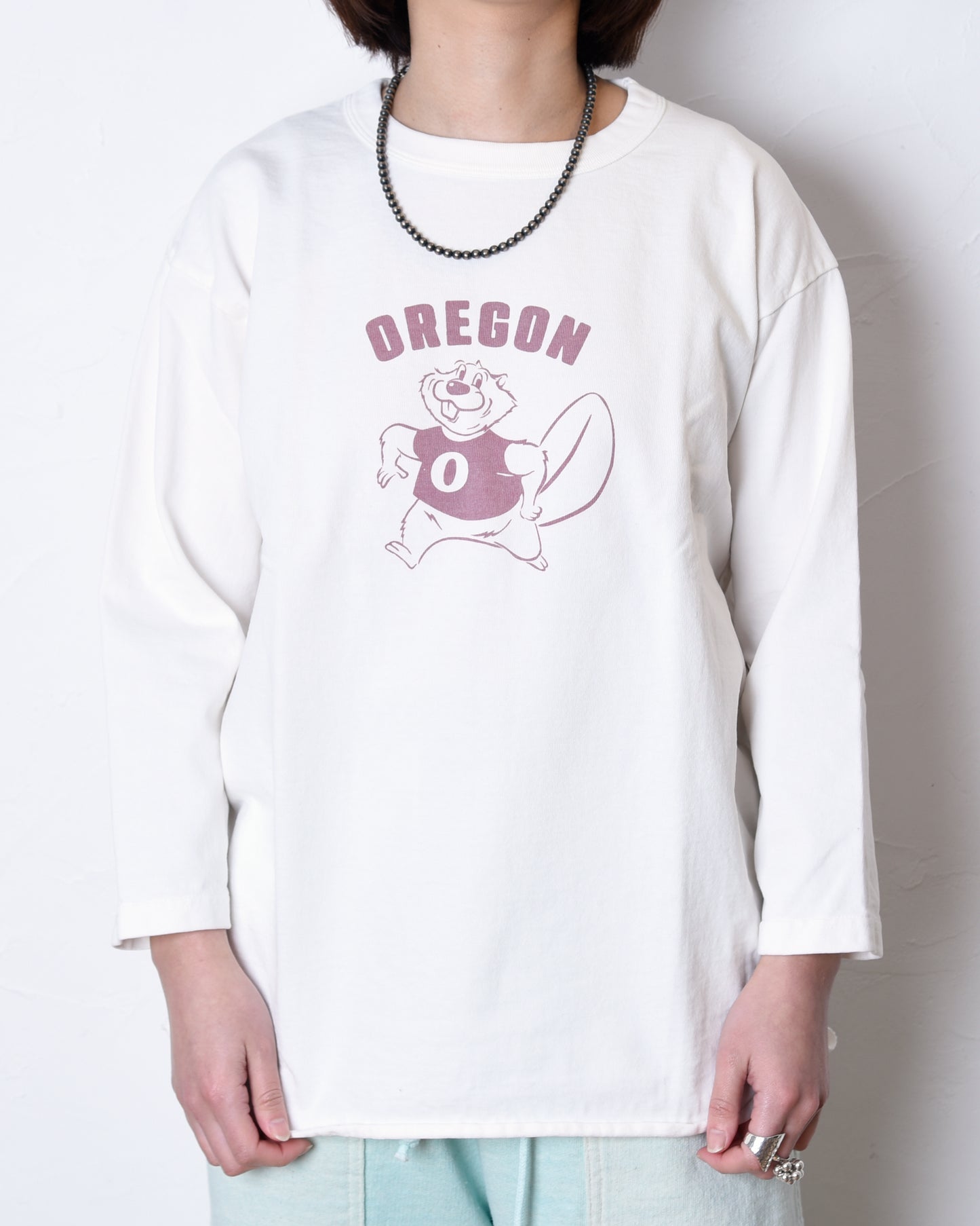 WELL JERSEY  BB TEE(Beaver)