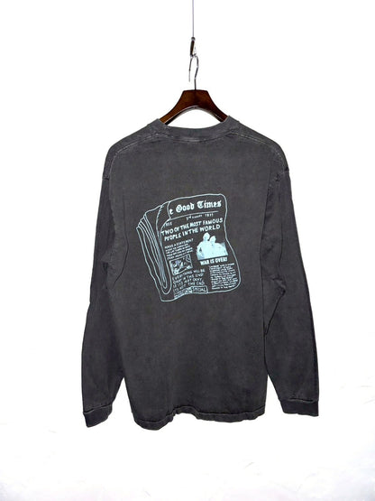 GIANT Tube L/S TEE(NewsPaper) DEL:2月