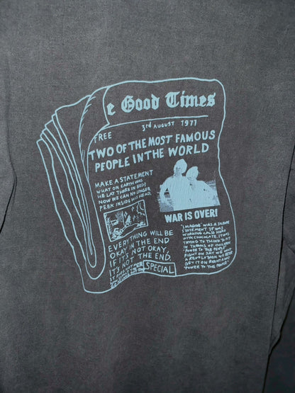 GIANT Tube L/S TEE(NewsPaper) DEL:2月