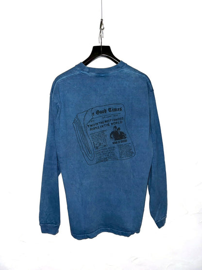 GIANT Tube L/S TEE(NewsPaper) DEL:2月