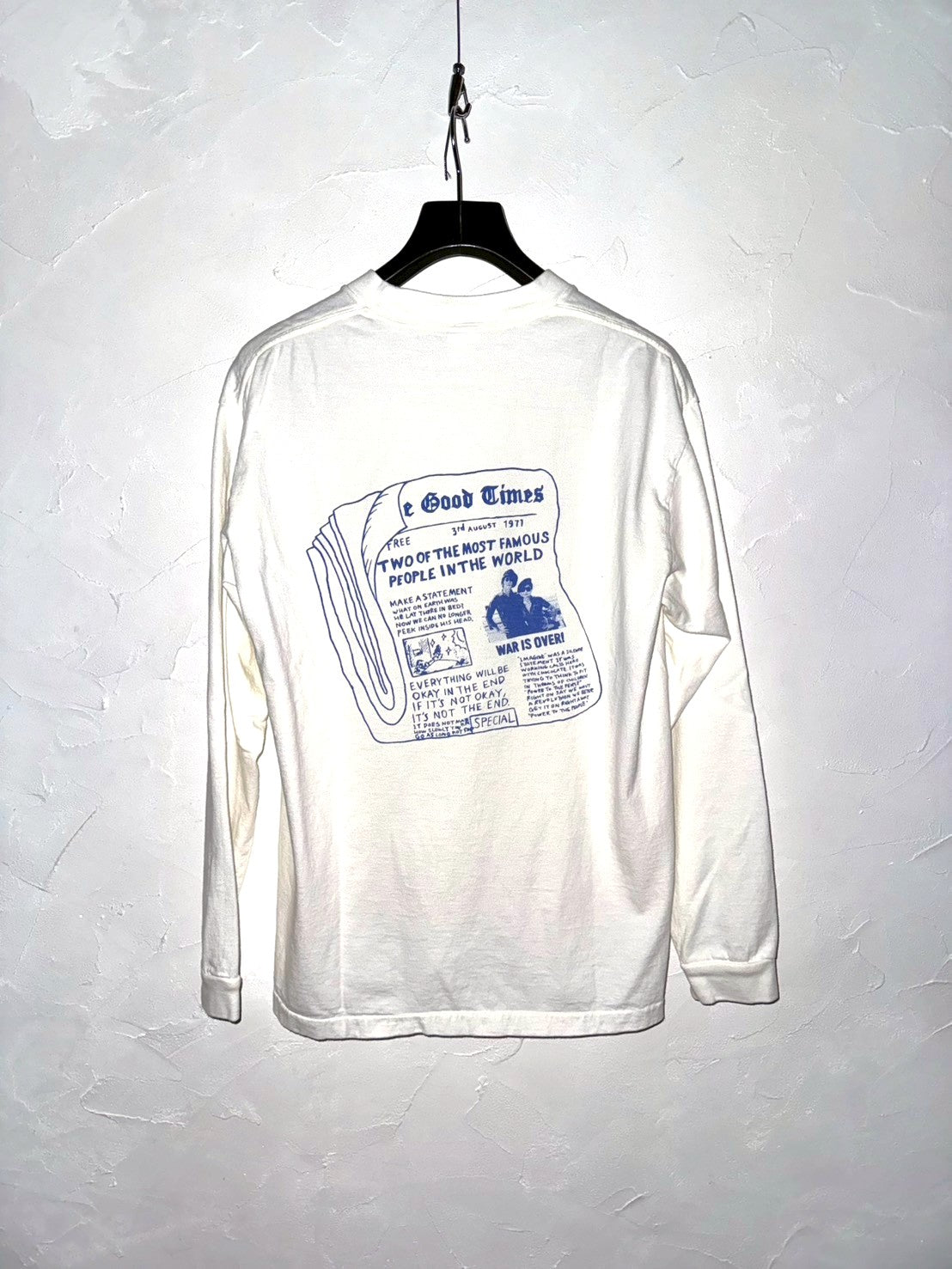 GIANT Tube L/S TEE(NewsPaper) DEL:2月