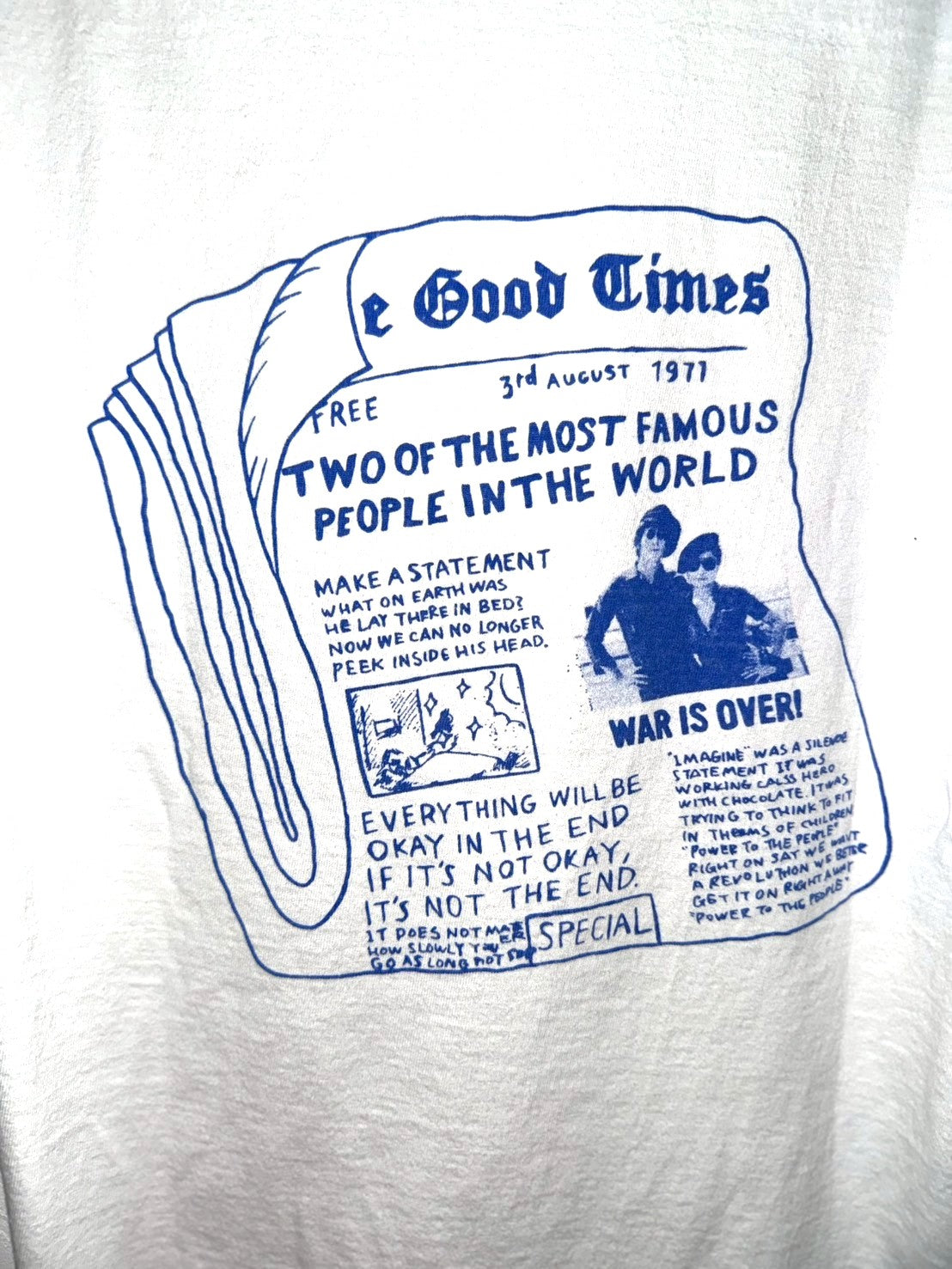 GIANT Tube L/S TEE(NewsPaper) DEL:2月