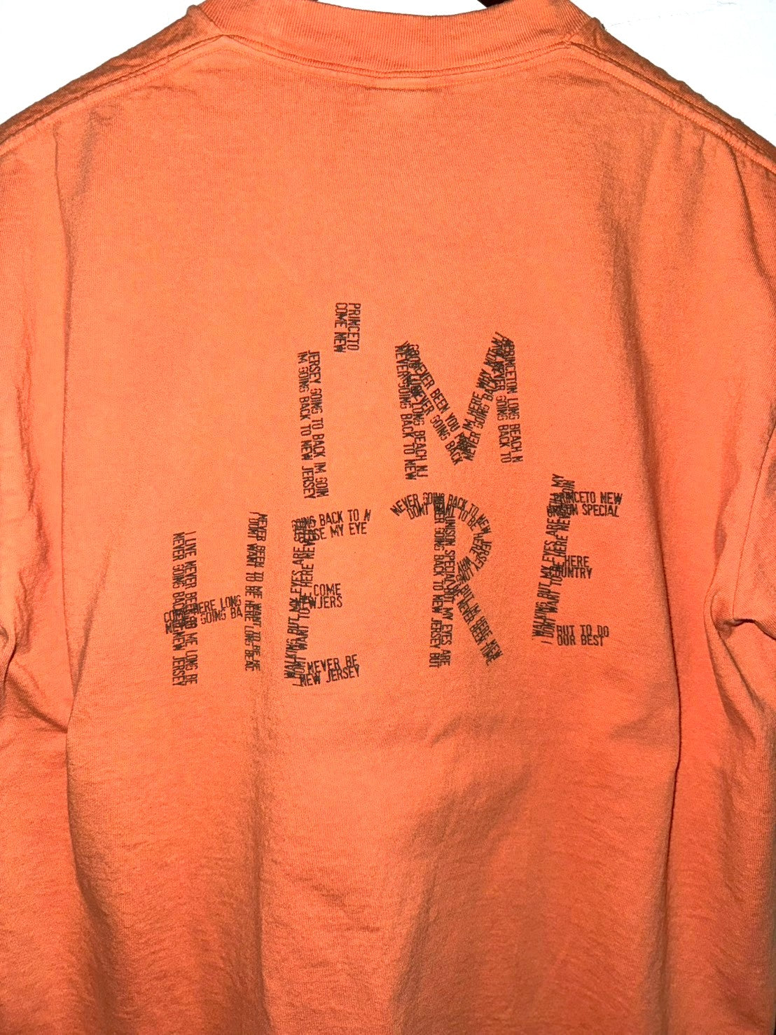 GIANT Tube S/S TEE(I'M HERE) DEL:3月