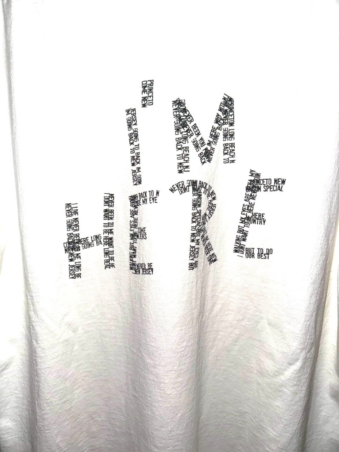 GIANT Tube S/S TEE(I'M HERE) DEL:3月