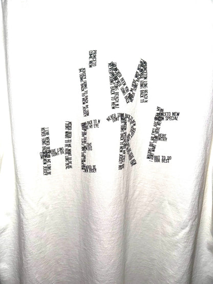 GIANT Tube S/S TEE(I'M HERE) DEL:3月