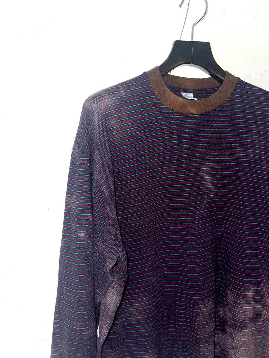 GIANT MULTI BORDER L/S TEE  DEL:2月