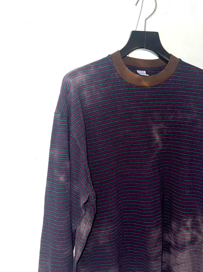 GIANT MULTI BORDER L/S TEE  DEL:2月