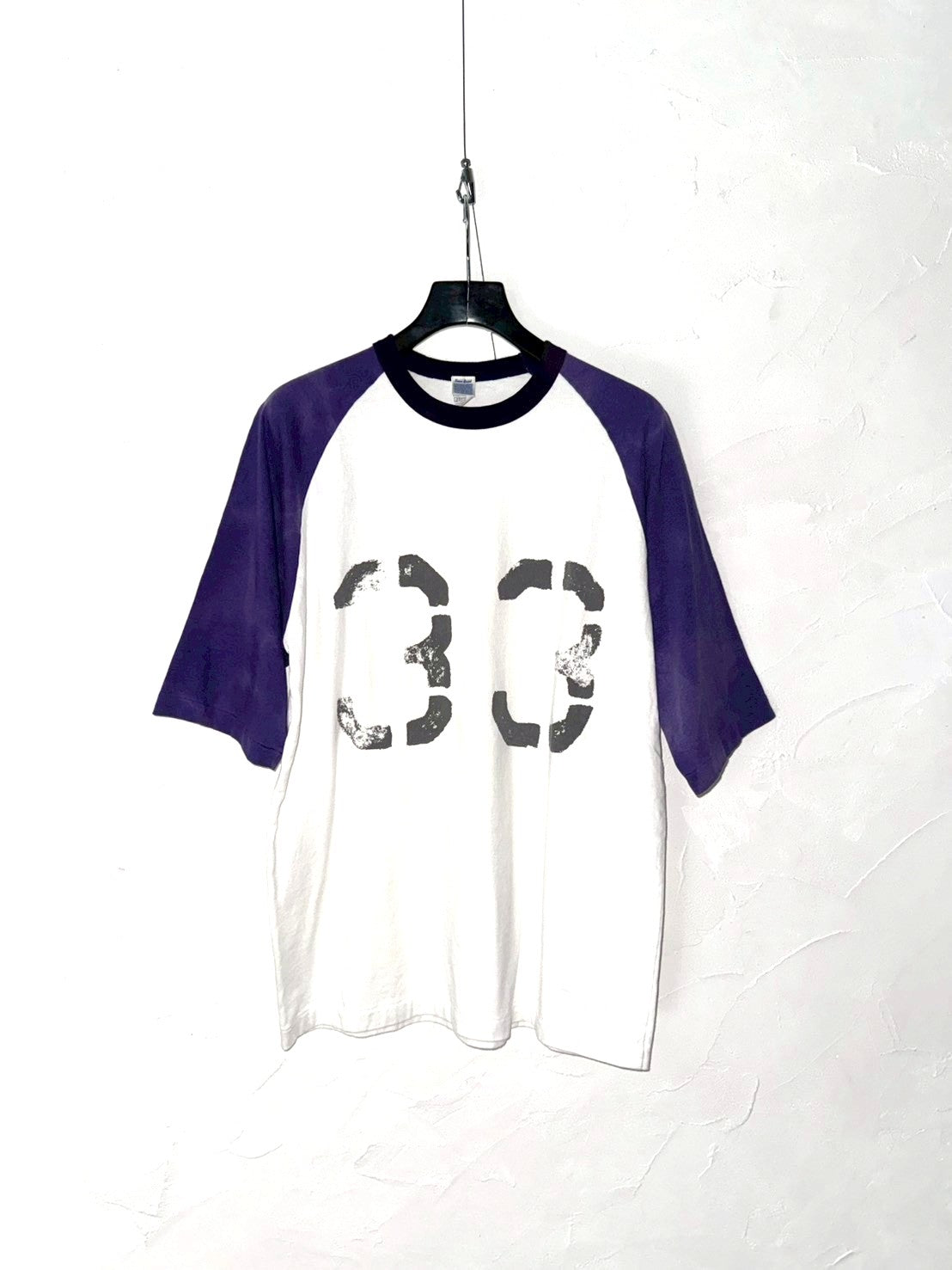 RAGLAN AGED TEE 33  DEL:3月