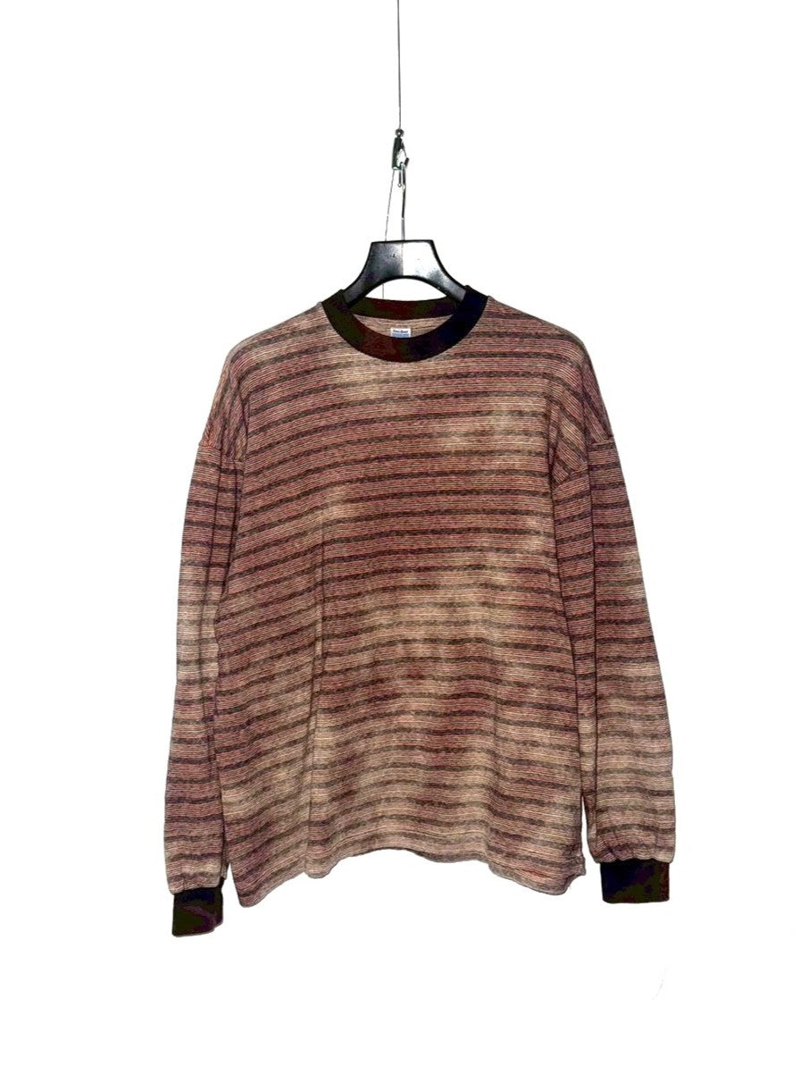 GIANT MULTI BORDER L/S TEE  DEL:2月