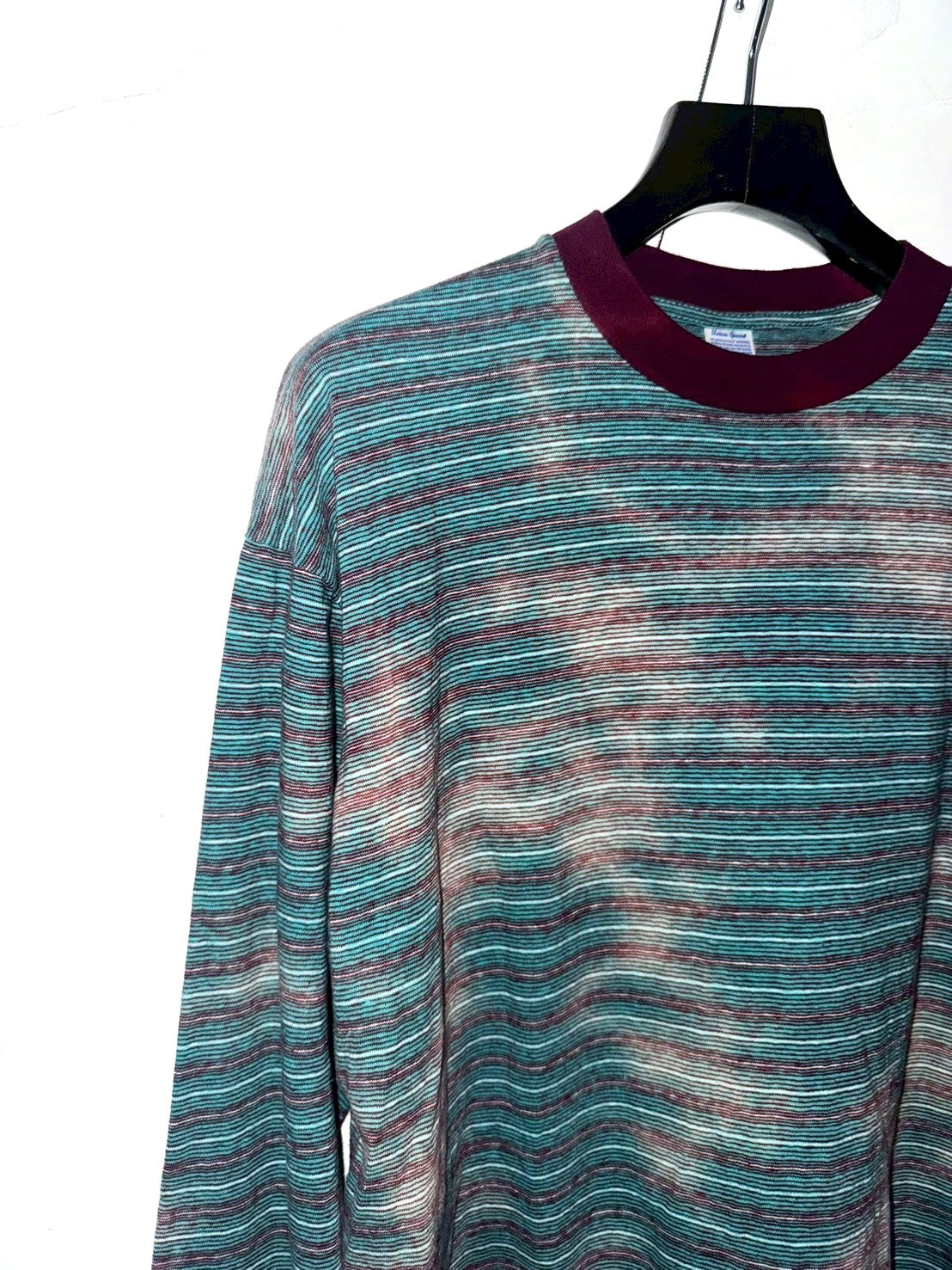 GIANT MULTI BORDER L/S TEE  DEL:2月