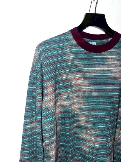GIANT MULTI BORDER L/S TEE  DEL:2月