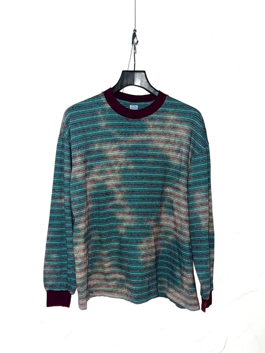 GIANT MULTI BORDER L/S TEE  DEL:2月