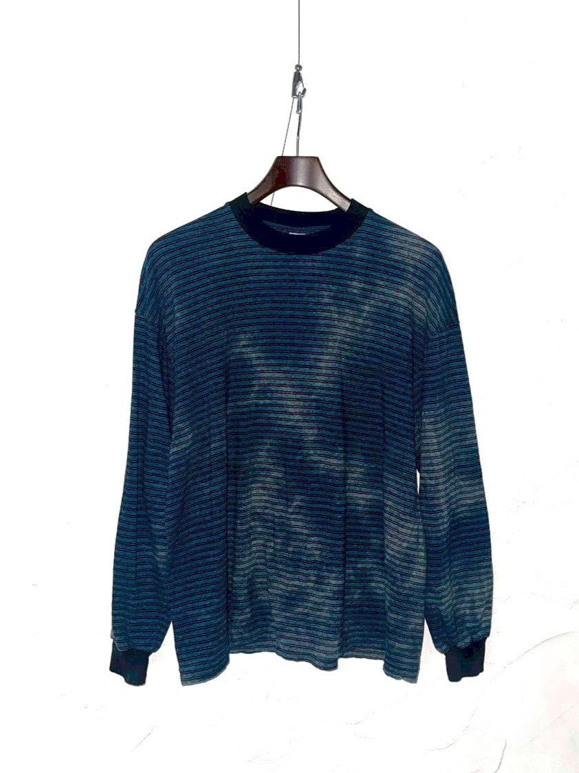 GIANT MULTI BORDER L/S TEE  DEL:2月