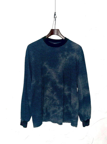 GIANT MULTI BORDER L/S TEE  DEL:2月