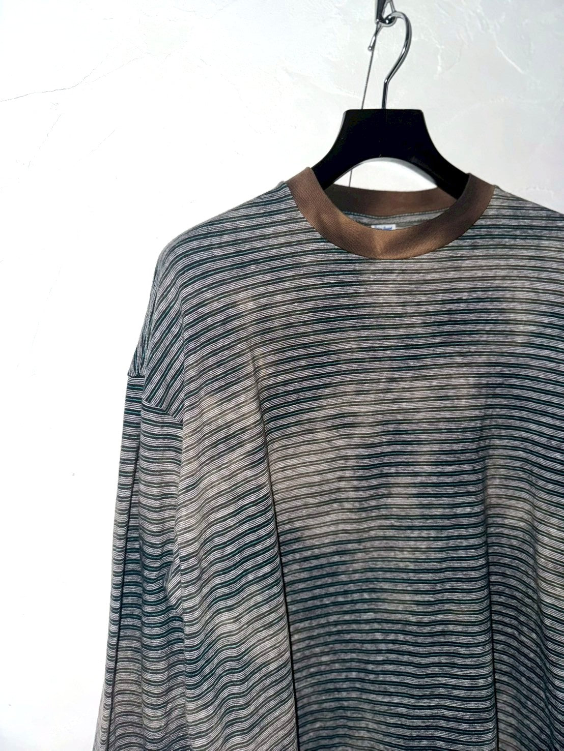 GIANT MULTI BORDER L/S TEE  DEL:2月