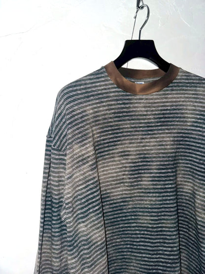 GIANT MULTI BORDER L/S TEE  DEL:2月