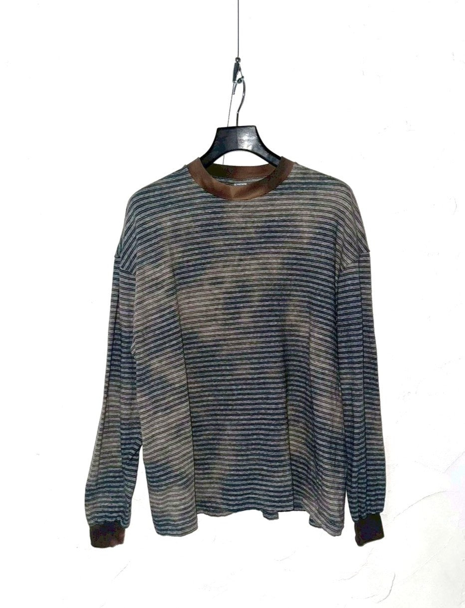 GIANT MULTI BORDER L/S TEE  DEL:2月