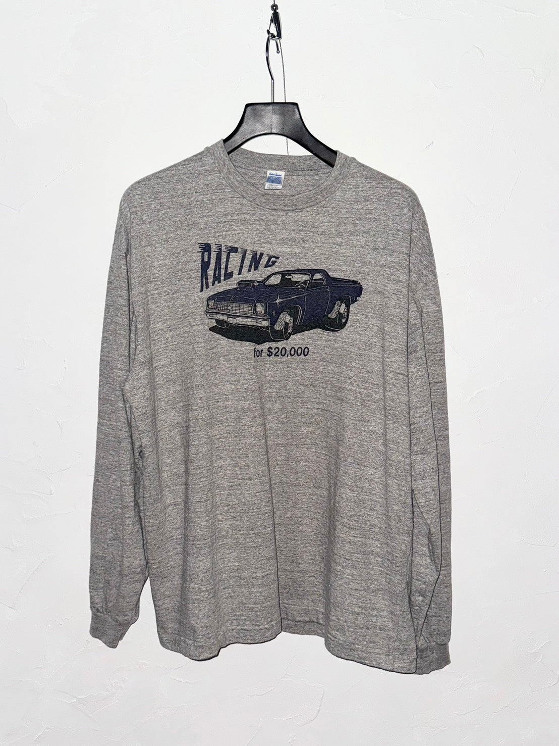★26AW★GIANT RAFFY PRINT L/ST(RACING$$)