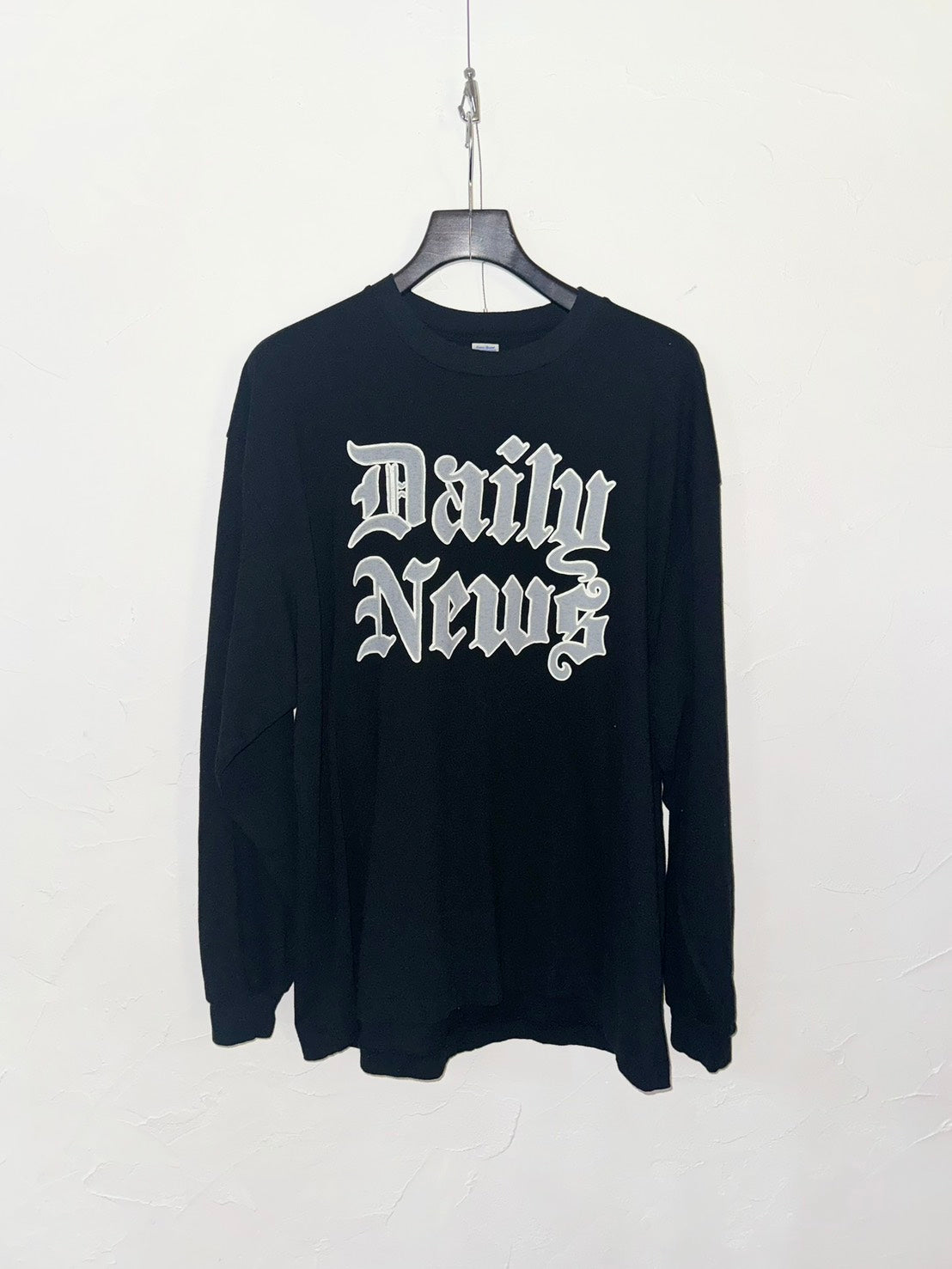 ★26AW★GIANT RAFFY PRINT L/ST(Daily News)