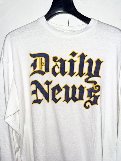 ★26AW★GIANT RAFFY PRINT L/ST(Daily News)