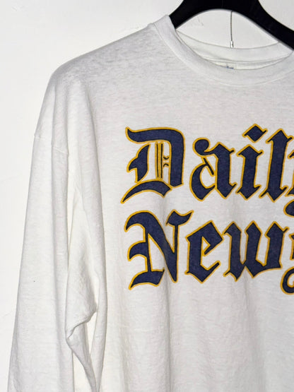 ★26AW★GIANT RAFFY PRINT L/ST(Daily News)