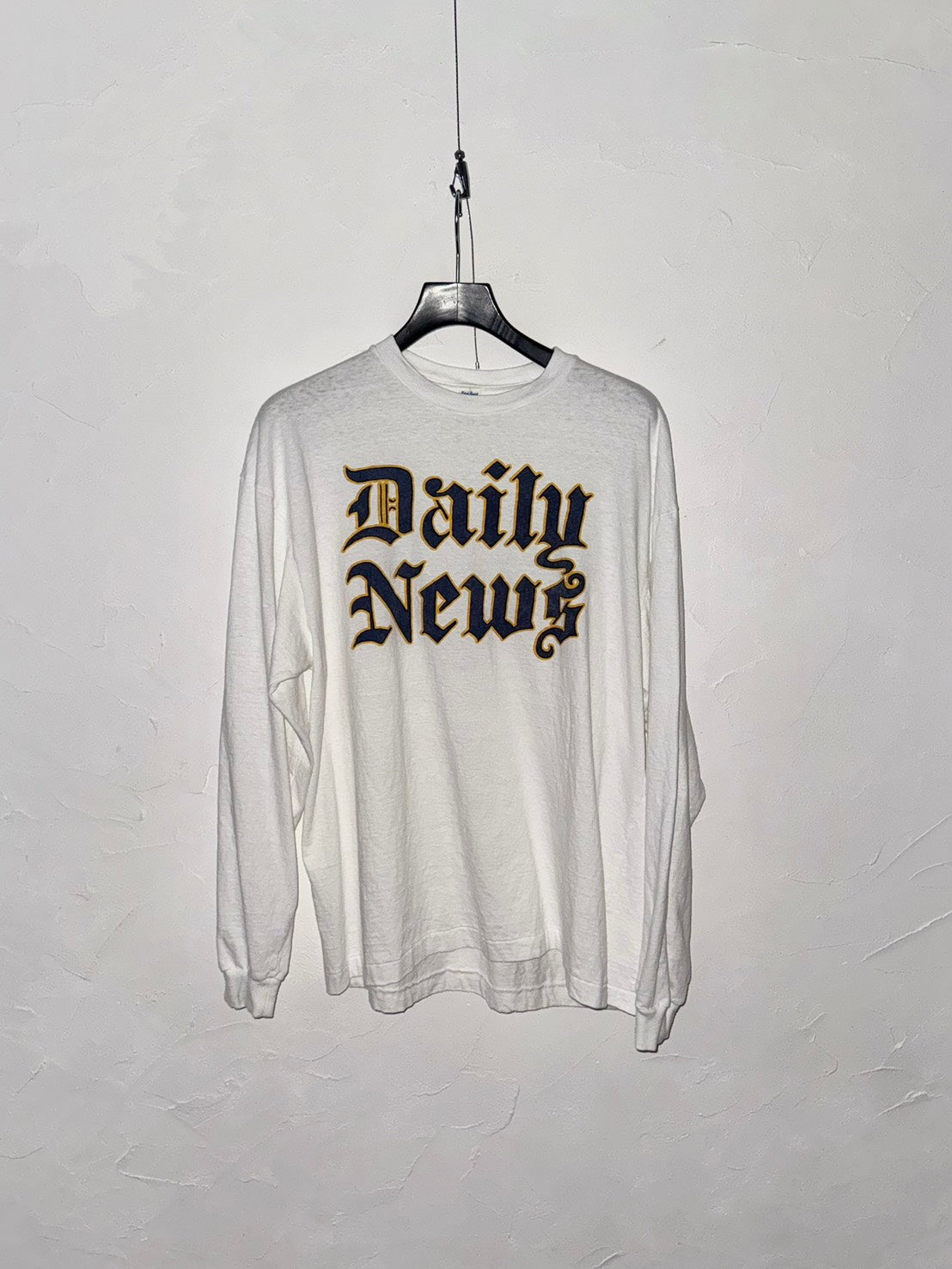 ★26AW★GIANT RAFFY PRINT L/ST(Daily News)