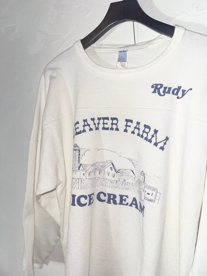 WELL JERSEY FOOTBALL TEE(ICE CREAM)