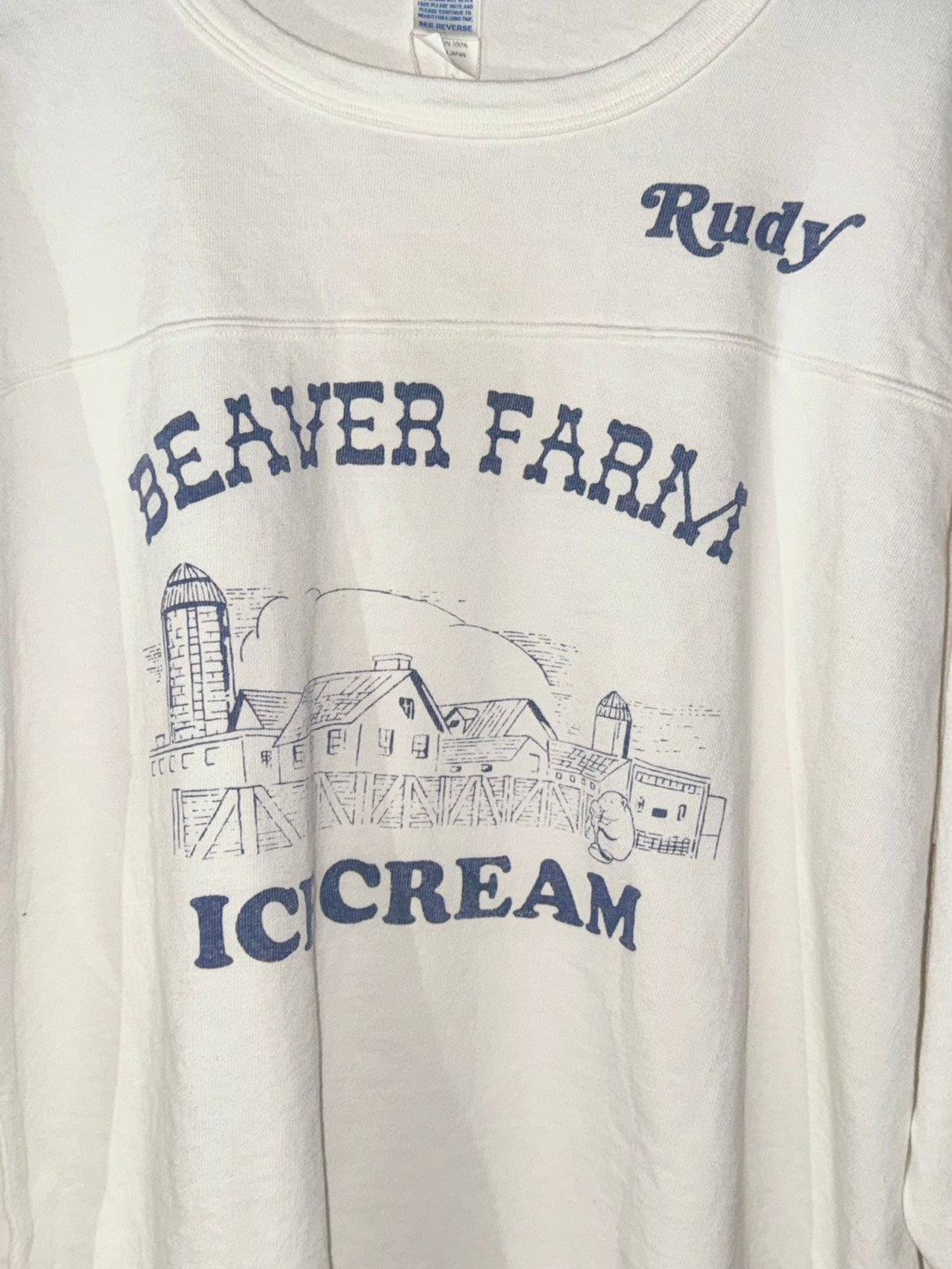 WELL JERSEY FOOTBALL TEE(ICE CREAM)