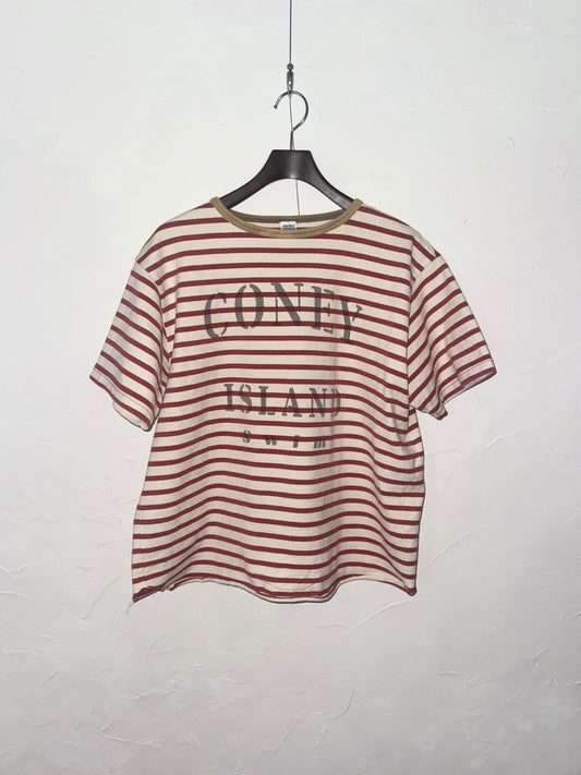BORDER TEE（CONEY)