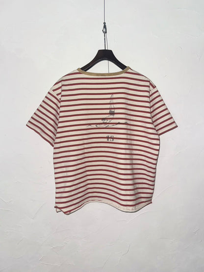 BORDER TEE（CONEY)