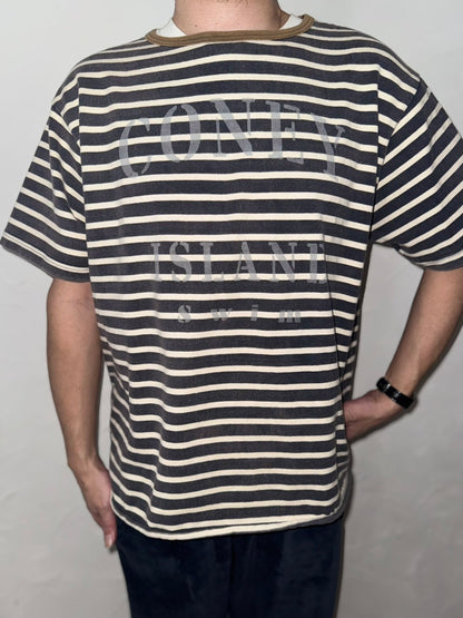 BORDER TEE（CONEY)