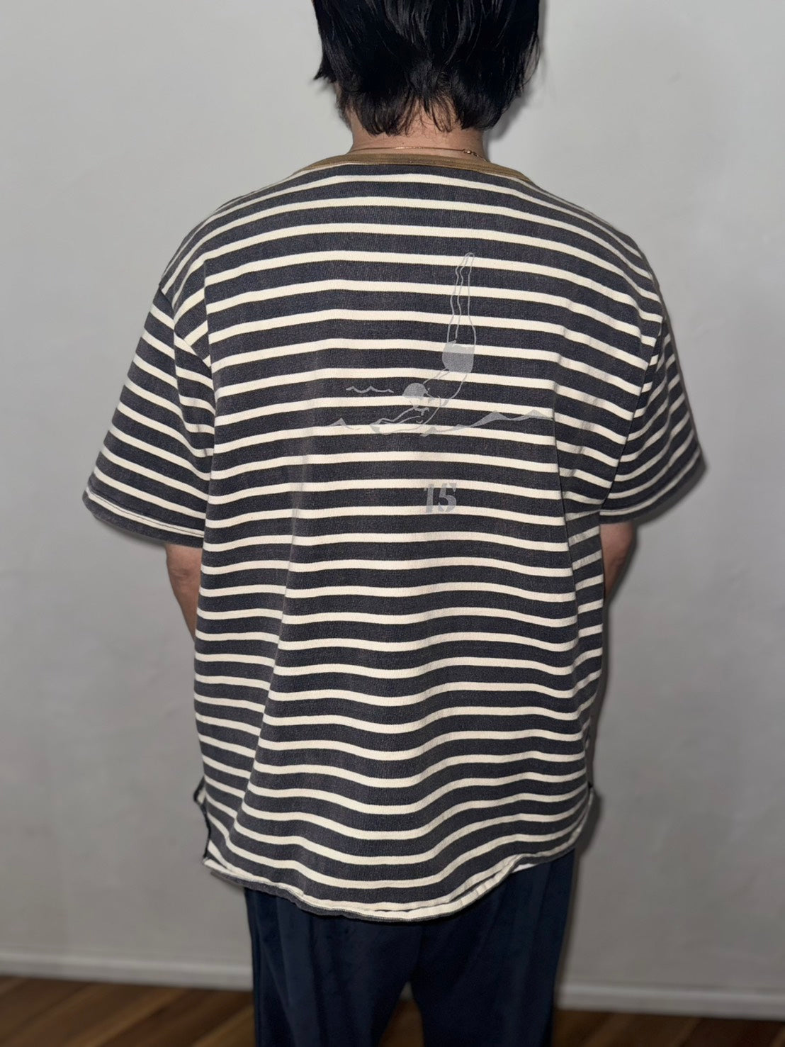 BORDER TEE（CONEY)
