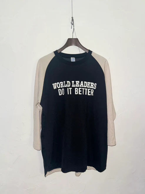 ★26AW★C/R RAGLAN TEE(WORLD LEADERS)