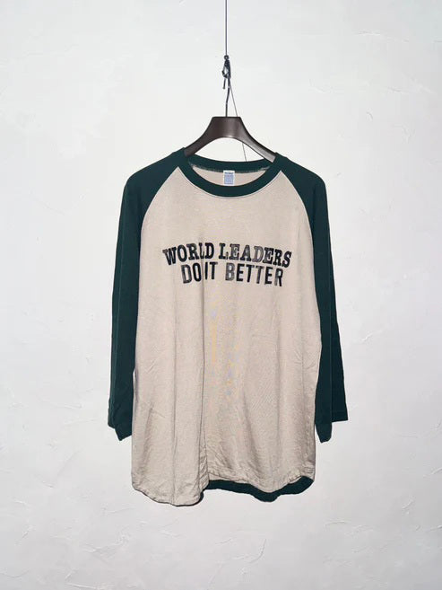 ★26AW★C/R RAGLAN TEE(WORLD LEADERS)
