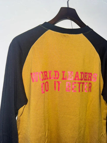 ★26AW★C/R RAGLAN TEE(WORLD LEADERS)