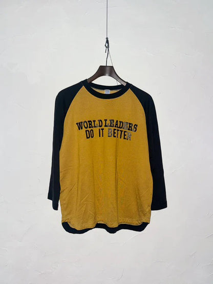 ★26AW★C/R RAGLAN TEE(WORLD LEADERS)