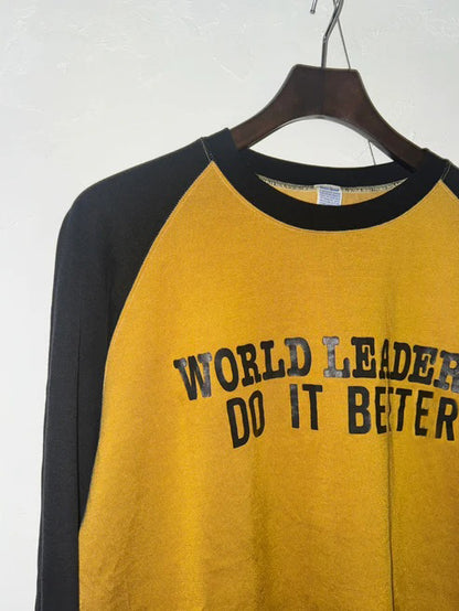 ★26AW★C/R RAGLAN TEE(WORLD LEADERS)