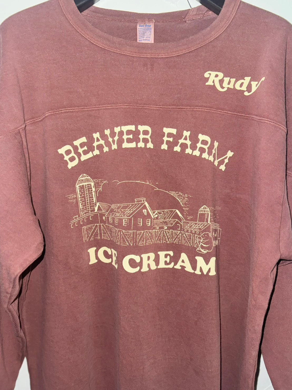 WELL JERSEY FOOTBALL TEE(ICE CREAM)