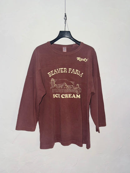 WELL JERSEY FOOTBALL TEE(ICE CREAM)