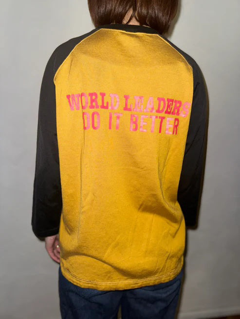 ★26AW★C/R RAGLAN TEE(WORLD LEADERS)