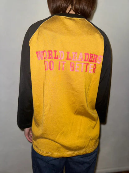 ★26AW★C/R RAGLAN TEE(WORLD LEADERS)