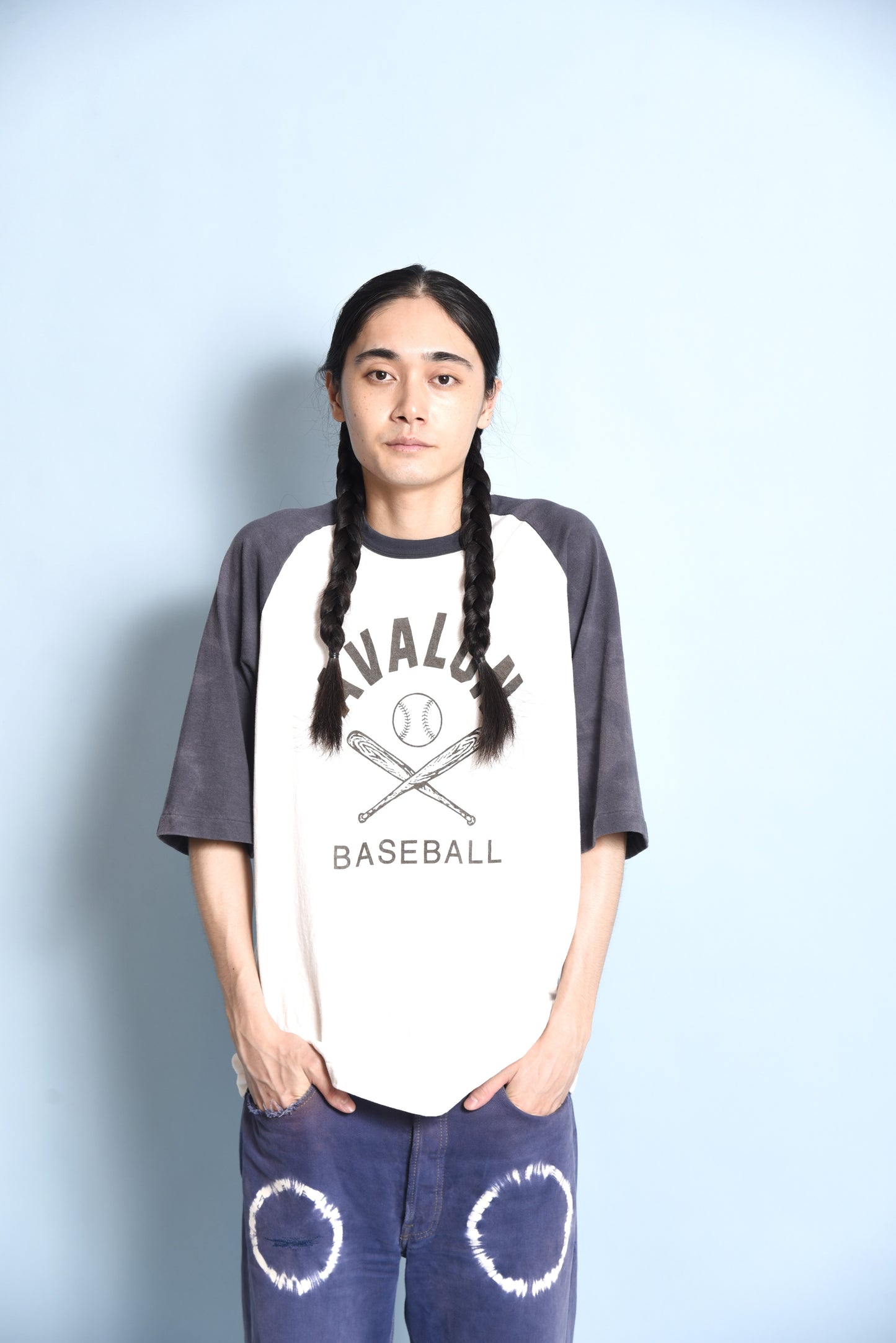 RAGLAN AGED TEE HomeRun  DEL:3月