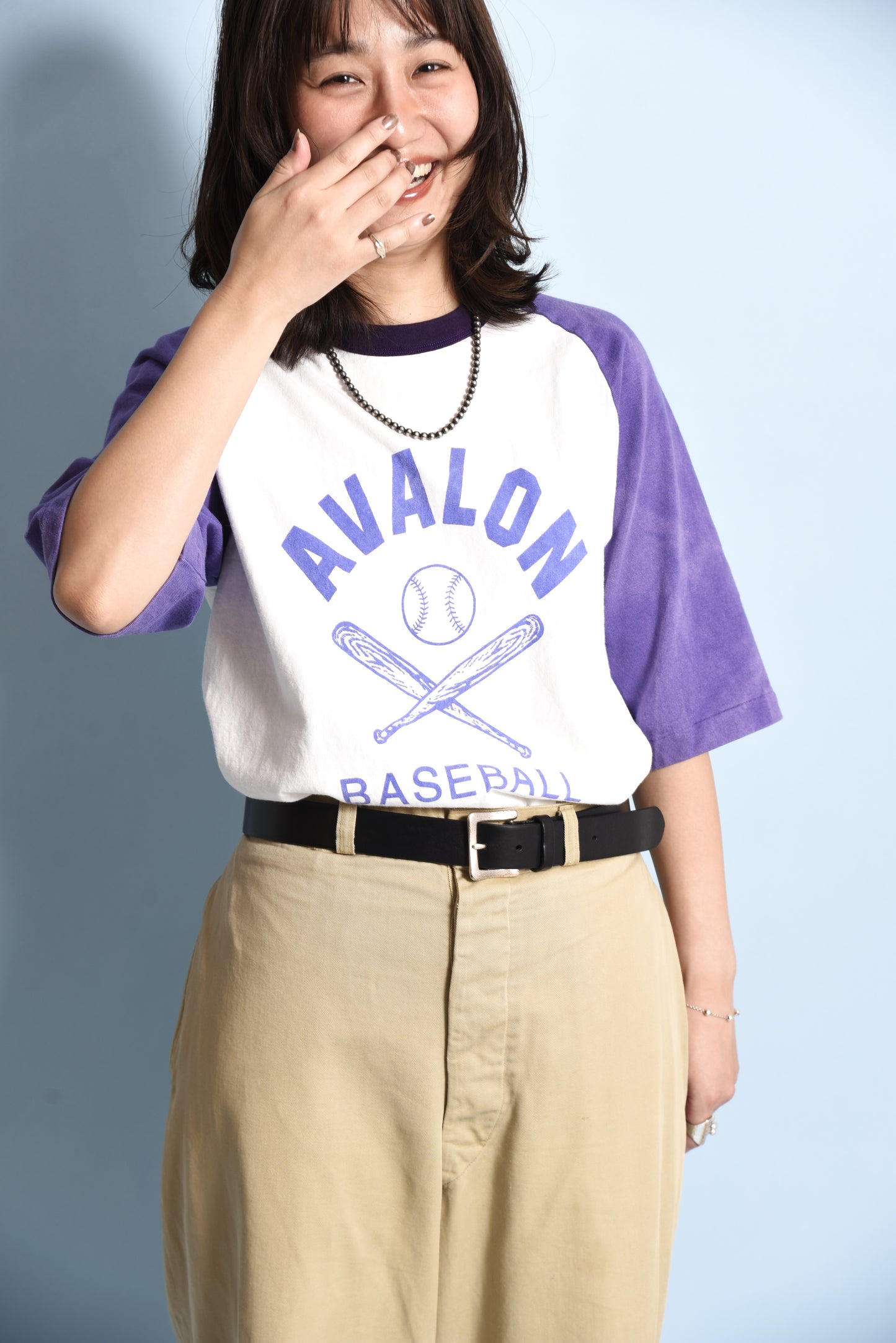RAGLAN AGED TEE HomeRun  DEL:3月